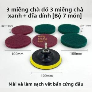 Bàn Chải Làm Sạch Đánh Bóng và Mài