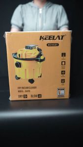 KEELAT KCVC01 10L Canister Vacuum Cleaner Blower 2 IN 1 Powerful Bucket Type Dry & Wet Cleaning Machine With Brush