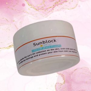 Sunblock Cream For Face SPF45 10g: Sensitive Skin Sunblock & Waterproof Sun Protection