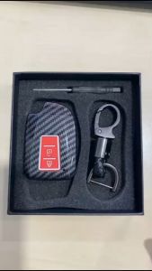 Case Carbon Smartkey Cover Key Kunci Toyota All New Yaris - 7391