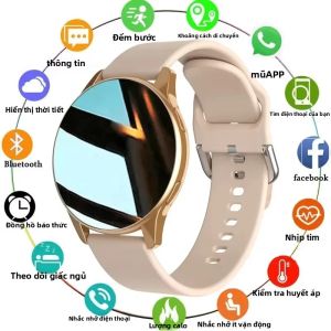 LIGE 2025 Đồng Hồ Thông Minh Bluetooth Dành Cho Nữ Theo Dõi Nhịp Tim Huyết Áp Theo Dõi Sức Khỏe Đồng Hồ Thể Thao Chống Nước Có Chức Năng Gọi