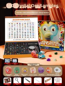 QIAOPIGU | Scientific Educational DIY Mineral Specimen Collection Toy