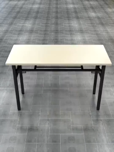 Folding Table Rectangular Dining Table Heavy Duty Computer Table Desk Study Table Wooden Table