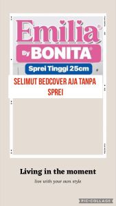 BEDCOVER BONITA KING 180×200 / BEDCOVER BONITA EMILIA UK 180×200