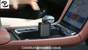 60W Pengisi Daya Mobil Pengisi Daya Kabel Ditarik Type-c USB Multifungsi Pengisi Daya Mobil Universal