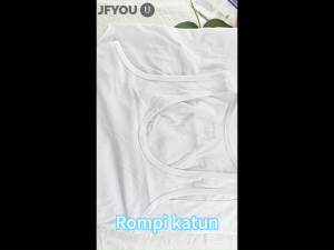 JFYOU Tank Top / Singlet Pria bahan Cotton Combed 30s Premium