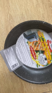 Chảo  Inox 304 3 lớp vân đá đáy từ TICOOK 18cm