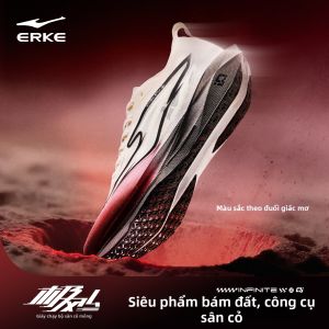 Erke | Giày Chạy Bộ Đinh Tán Chuẩn Bị Thi Đấu