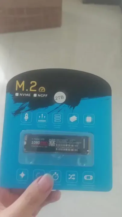 2026 Original Nouveau SSD 1080Pro PCIe4.0 NVMe M.2 2280 Haute Lecture, 1TB/2TB/4TB Solid State Drive for Laptop PS5