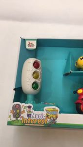 Yofi Toys Music Traffic Lights + Inertial Aircraft + Inertial Bike Electric Mainan Anak J075