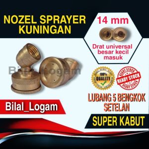 NOZEL SPRAYER LUBANG 5 BENGKOK SETELAN UNIVERSAL