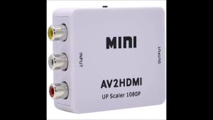 Bộ chuyển đổi AV sang HDMI Full HD 1080p Tặng cáp hdmi dẹt 15m chất lượng cao