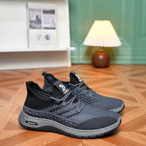 Techdoo Sepatu Sneakers Pria Casual Sepatu Olahraga Cowok Trendy Sepatu Running Santai MR196