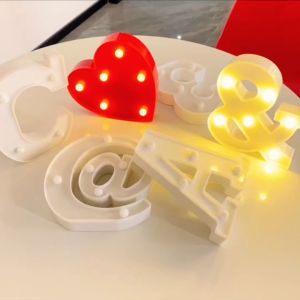 26 English Alphabet Lights LED Modeling Lights Wedding Birthday Confession Proposal Party Layout