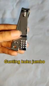 GK777 - GUNTING KUKU 777 BESAR THREE SEVEN BESAR SILVER NAIL CLIP