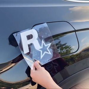 STIKER BERCAK STICKER CIPRATAN CUTTING - Putih