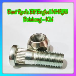 BAUT RODA + MUR RODA BELAKANG ISUZU ELF ENGKEL NHR55 KANAN - KIRI