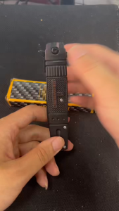 Mini knife outdoor self-defense folding blade sharp folding blade portable Swiss Army knife portable key knife fruit knife
