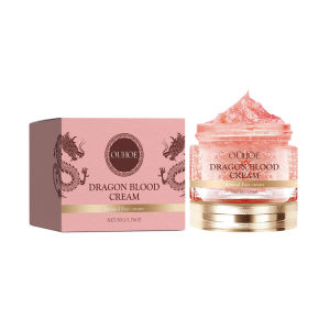 Ouhoe Dragon Blood Cream Anti Wrinkle Lifting Smooth Moisturizing Nourishing Rejuvenation Firming Skin Tightening Brighten Skin Tone Anti Aging Whitening Fade Fine Lines Skin Care 50g