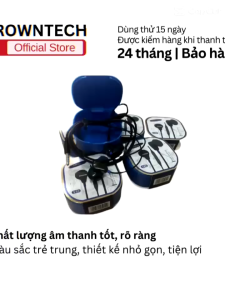 Tai nghe nhét tai có dây Oppo V40 âm thanh ổn định thiết kế gọn nhẹ trẻ trung