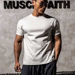 MuscleFaith | Slim Fit Stretch Cotton T-Shirt