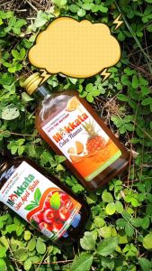 CUKA NANAS DAN APEL MAKKATA Asli Original Cider Vinegar With Mother Obat DIabetes Dan Asam Urat