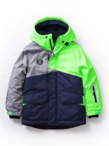 Thickened Cotton Winter Jacket for Children Professional Ski Suit Windproof Waterproof Outdoor Casual Clothes Polyester Fiber