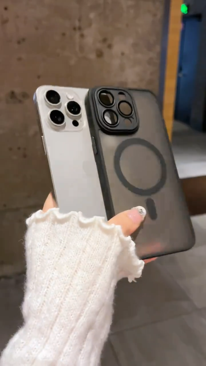 Desert Gold Magsafe case iPhone 11 12 13 14 15 16 Pro max 16 plus premium shockproof casing iphone 11 12 13 14 15 16 Promax with Lens protector back cover