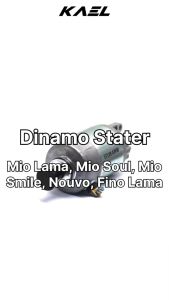 Dinamo Starter Assy 5TL Mio Lama Sporty Smile Fino 115 Old Nouvo Karbu Karburator Carburator Stater Carbu