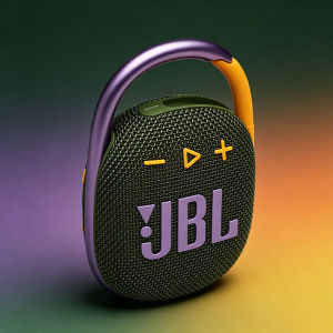 JBL | JBL CLIP4 Outdoor Bluetooth Speaker IP67 Waterproof Portable Clip Wireless Mini Loudspeaker Beach Camping Trip