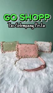 Tas Selempang Bahu Wanita Import Model Lace High Quality Premium Fashion Korea Style Terbaru - Tas Pesta Kondangan Viral Kekinian SL11