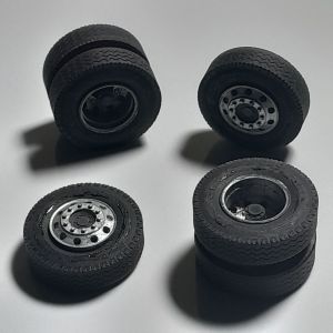 RODA Resin Miniatur bus skala 1:50