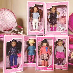 Annual Leak Detection! Sweet and Cute 6-Inch Mini-Portable Changeable Doll Toys for Children and Babies Girl Gift