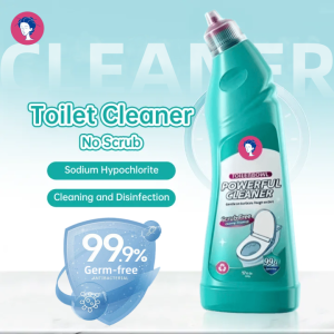 500ML Toilet Bowl Cleaner Original Toilet Cleaner Stain Remover Powerful Clearner High Cleaning Power No Scrub Toilet Cleaner Required 7 Times More Active 99.9% Disinfection Descal Without Dead Corners Clean Without Damaging The Glaze Quick Clean