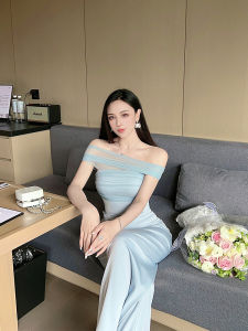 High Waist Wide Leg Pants Slim Fit Sleeveless Womens Set Fashion Casual Outfit Wang Jiujiu Elegant Style Shoulder Baring Top