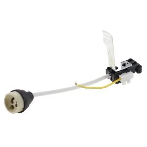 2/10/20/30 Pcs Ceramic GU10 Spotlight Lamp Holder GU10 Socket Connector with Bracket MR16 Wire Ceramic Socket Adapter Extension