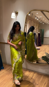 [PRO ORDER] Party Wear zim cu Saree fabric:-Z c_*Bijal (Normal / Ready To Wear Saree) ~ Delivery Lead Time : 10 days