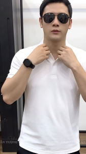 Áo thun POLO kiểu trơn mẫu shirt cổ điển phù hợp phối đồ công sở & dạo phố