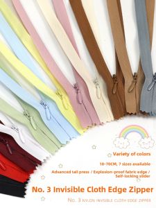 QIZHOU | Invisible Color Zippers for Down Jackets Pillows and Quilts