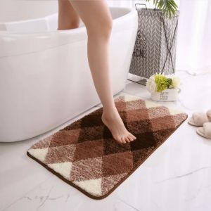 TC19 Thảm lau chân chùi chân 3D siêu thấm hút chống trượt cửa nhà tắm cửa phòng khách thảm decor cao cấp