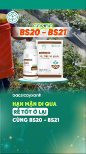 BS21 Humic Vi Sinh Cải Tạo Đất Tơi Xốp Kích Ra Rễ Đẻ Nhánh 250g 500g 1kg - Bác Sĩ Cây Xanh
