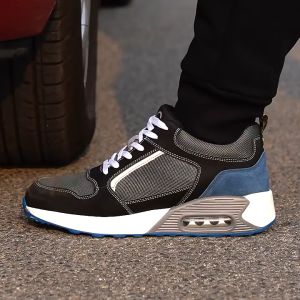 MCPRO Safety Shoes Wear-Resistant Anti-Smash Protective Steel Toe Cap - 1132 (Black Grey) / 799 (Black) / MC988 Orange Black / 551Y (Yellow)