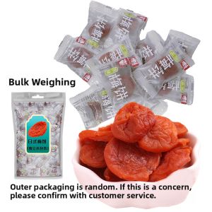 Japanese Style No Kernel Plum Cake Bitter Orange Flavor Salted Dried Plum Snack Independent Packaging Office Nuts And Dry Fruits