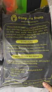 Trấu hun Sfarm 20dm3 giúp đất tơi xốp rễ cây dễ lấy dinh dưỡng