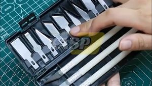 Metal Carving Knife Set Hand-Made Rubber Stamp Film Cutter Carve Chisel Graver Blade Cutting Knives