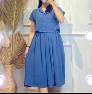 setelan rok crop kringkel
