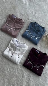 Oneset FAYRA Baju Kurung Melayu Malaysia Dress Pesta Setelan Wanita Baju Kondangan Kekinian Full Payet 2024