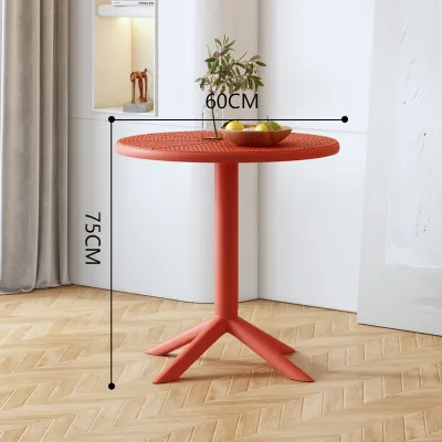 Compact Home New 2025 Trendy Plastic Back Chair