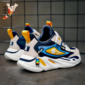 Adorable Breathable Mesh Sports Shoes for Boys Soft Bottom Dad Shoes Summer Collection Lightweight Comfortable Children Footwear