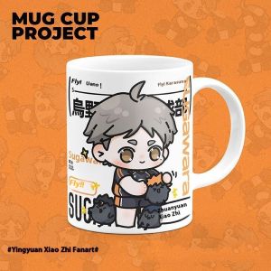 Haikyuu! Anime Merchandise Hinata Shoyo Kodomen Kenma Kotaro Bokuto Kageyama Tobio Cute Ceramic Water Cup And Desktop Mug Gift